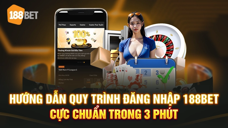 Đăng Nhập 188BET - Mở Đầu Quá Trình Làm Giàu 2 Hướng dẫn quy trình đăng nhập 188BET cực chuẩn trong 3 phút